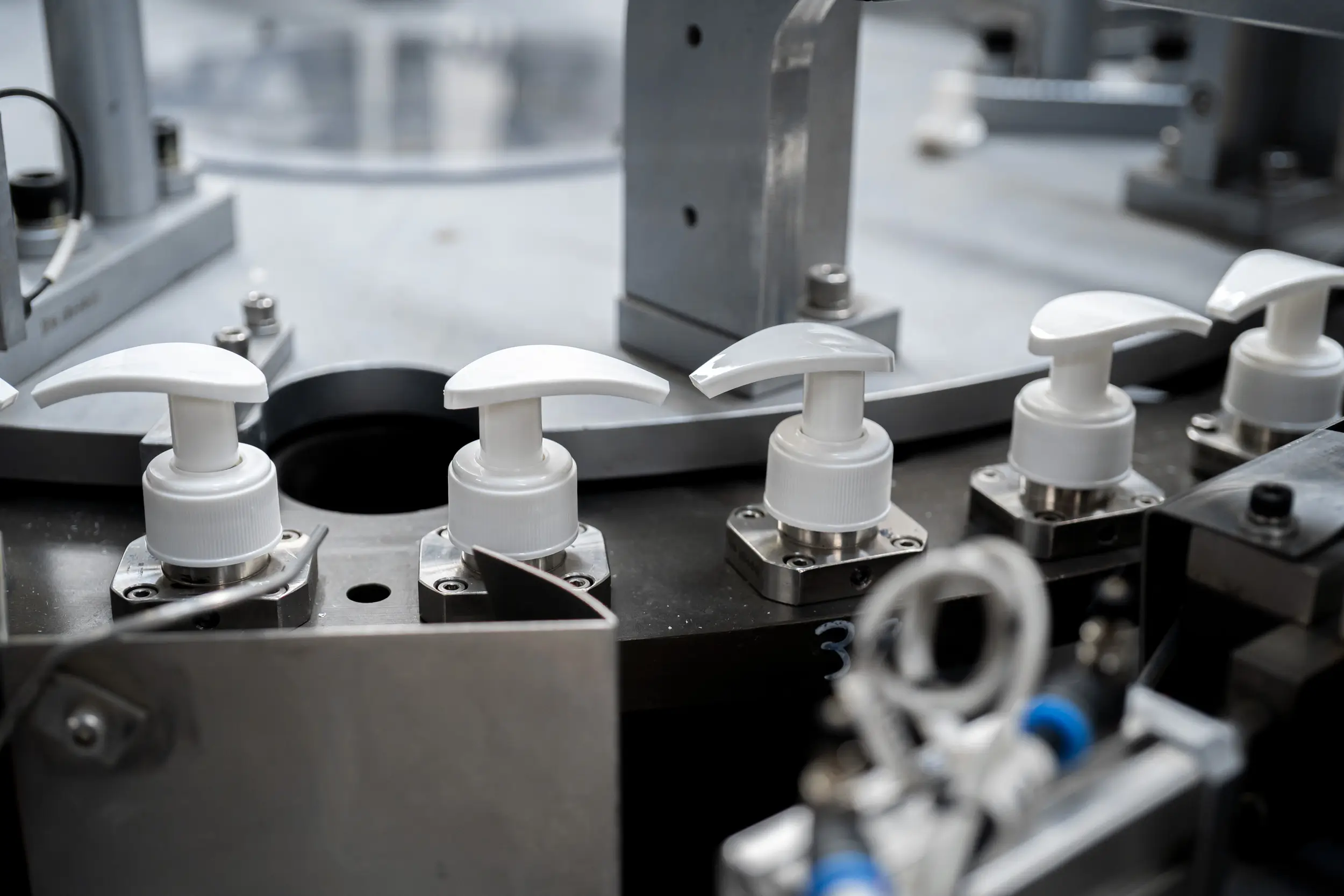 Plastic Lotion Pump Production line at Afkar Mold and Plastic Factory