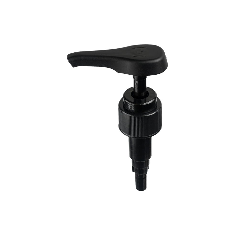 Defne Shampoo Plastic Pump Dispenser 4 CC 28mm Black Main