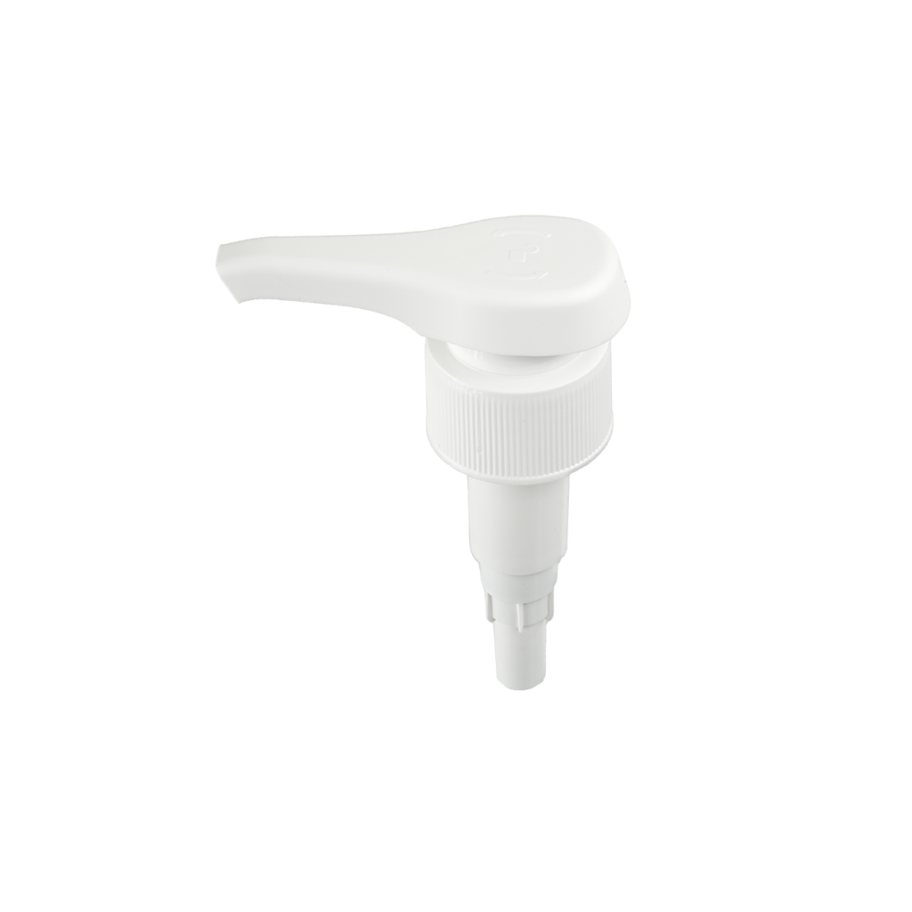 Defne Shampoo Plastic Pump Dispenser 4 CC 28mm White Closed