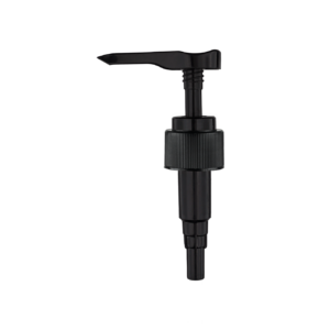 Akasia Shampoo Plastic Pump Dispenser 4 CC 28mm Black Front