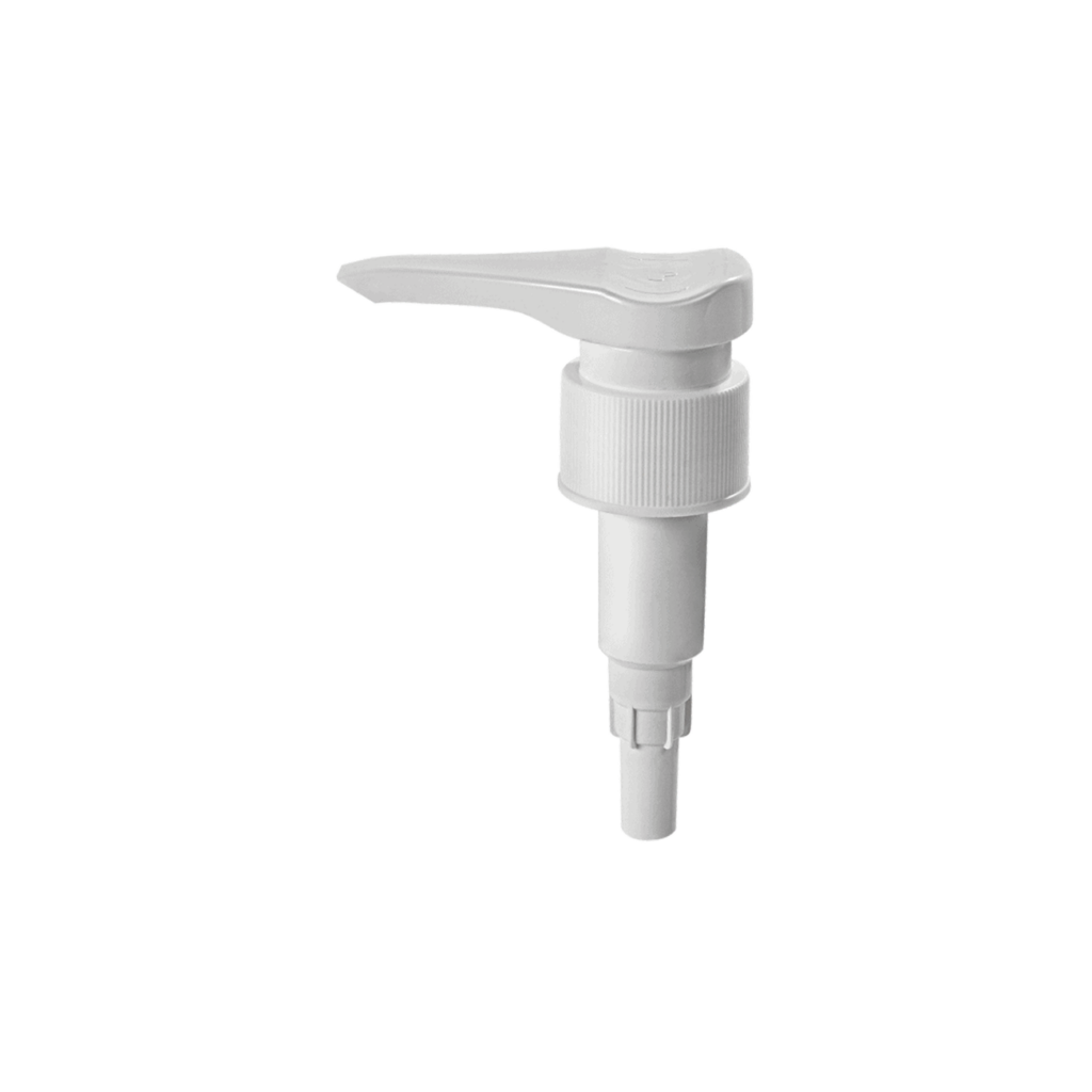 Akasia Shampoo Plastic Pump Dispenser 4 CC 28mm White Closed